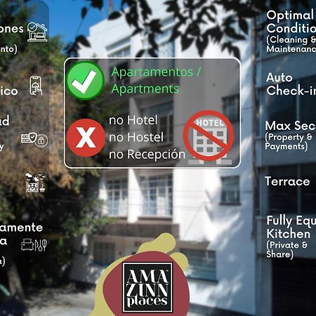 Amazinn Places La Condesa Roma Mexico City Ngoại thất bức ảnh