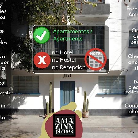 Amazinn Places La Condesa Roma Mexico City Ngoại thất bức ảnh