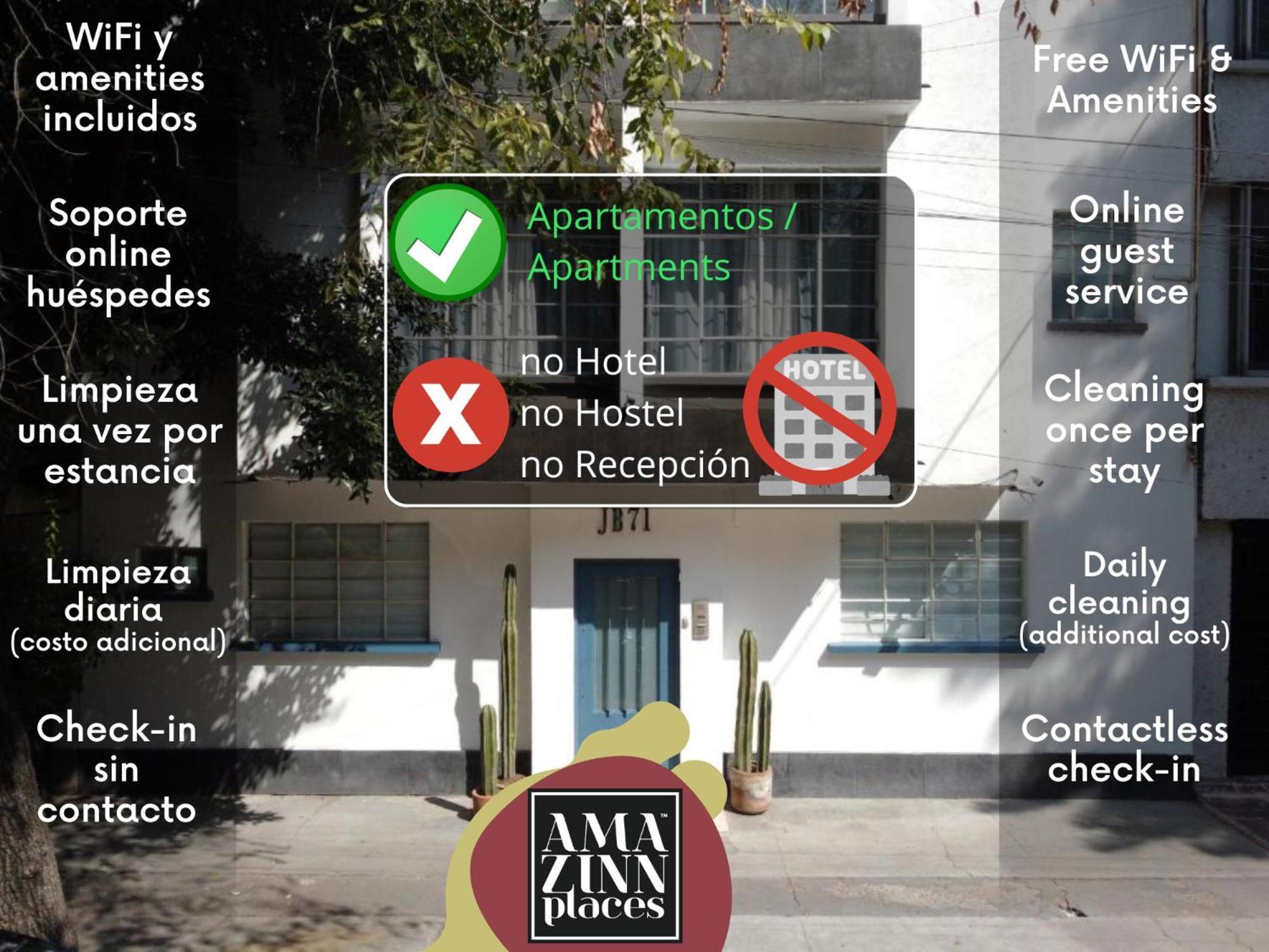 Amazinn Places La Condesa Roma Mexico City Ngoại thất bức ảnh